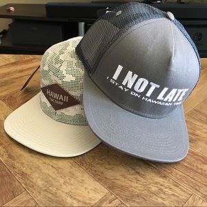 NWT T&C Surf Hawaii Hat Bundle